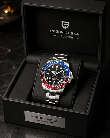 Pagani Design GMT Explorer Automatic Watch Original