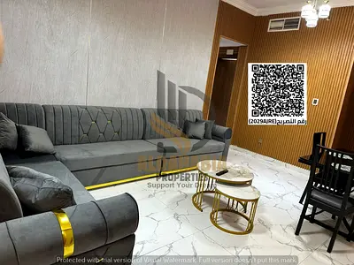 🏡 غرفتان وصالة للإيجار الشهري – برج الواحة 2 | عجمان