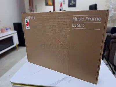 Samsung Music Frame (LS60D) Premier Be spoke Speaker– Open Box / Never Used/ 2 pieces, 550AED EACH.