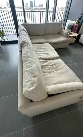 Home Center swin feather filled sofa