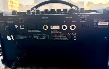 BOSS CUBE Guitar Amplifier DUAL CUBE LX with Line Out and USB