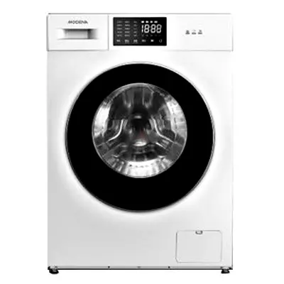Modena Front Load Washing Machine - 7kg, White, Digital Display