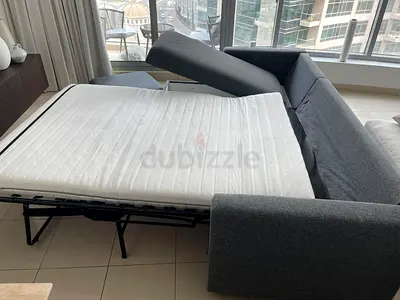 Ikea vimle L shape sofa bed Dark gray