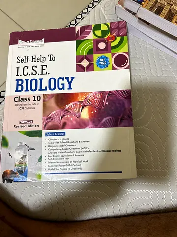 Self-Help to I.C.S.E. Biology Class 10 (Revised Edition) - Paperback All subjects combo