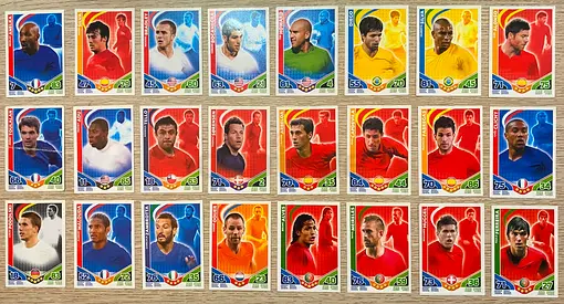 2010 Topps Match Attax England Bundle