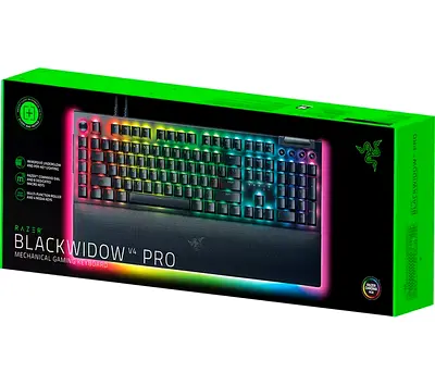 Razer blackwidow V4 Pro gaming keyboard