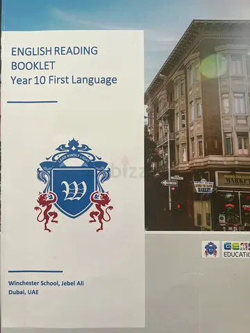 English Reading Booklet - Year 10 (Winchester School Dubai)
