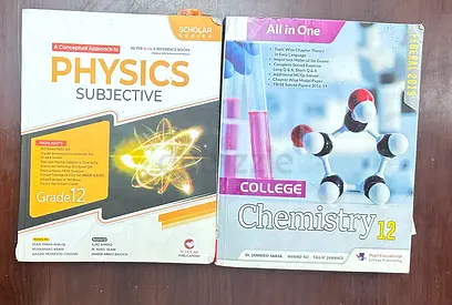 Grade 12 Physics , Chemistry 12 -exam prep books
