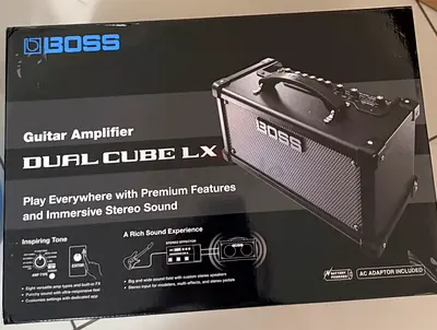 BOSS CUBE Guitar Amplifier DUAL CUBE LX with Line Out and USB
