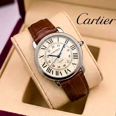 cartier mens quartz watch