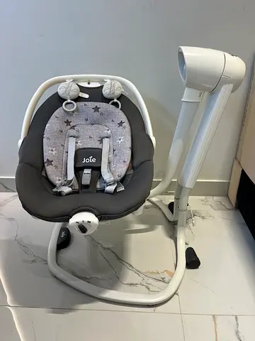 Joie Serina 2-in-1 Baby Swing & Rocker – Grey