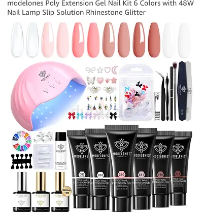 Nail gel starter home kit