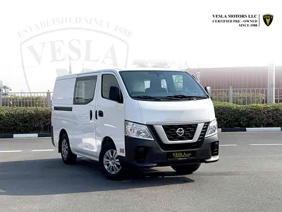 AUTOMATIC GEAR / 2022 / GCC / 6 SEATER + CARGO VAN + PETROL + STANDARD ROOF + NISSAN URVAN