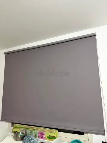 Grey Roller Blind - Good Condition