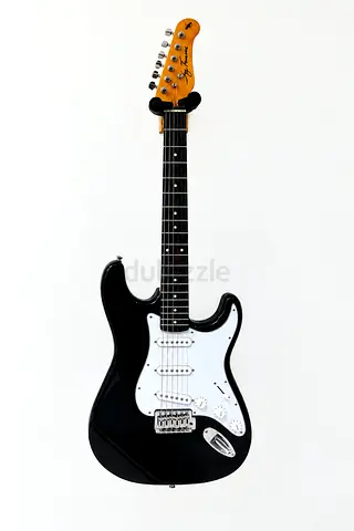 Electric Guitar- Black with carry bag- Jay Turser JT-300-BK  - Excellent Condition