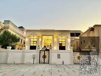 Own a classic 6-bedroom villa with a rooftop terrace, swimming pool, and internal elevator. The villa boasts a 7,000 sq ft building area and comes wit