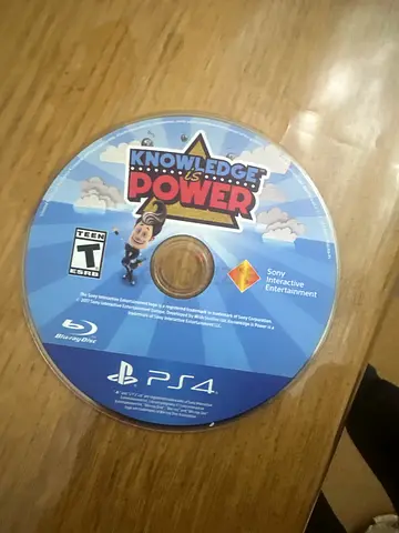 Knowledge is Power (PS4) disc - single game free cd