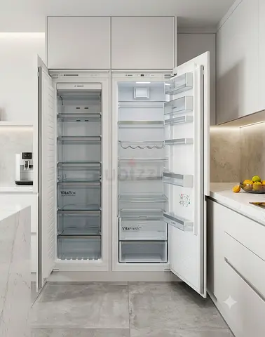 Bosch Series 8 Integrated Refrigerator & Freezer – Separate Units | Premium German Engineering