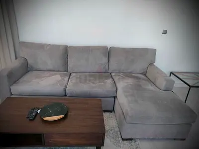 As perfect condition crate&barrel lshape sofa