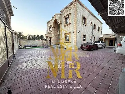 🏡 فيلا فاخرة للبيع في الروضة 3 – عجمان | 8 غرف ماستر | أرض 9,000 قدم² | مفروشة