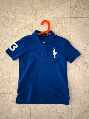 Boys Ralph Lauren Polo Collar Shirt 7 year old