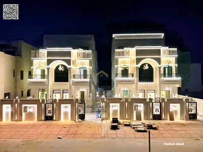 Villa calssic design for sale | ajman| al bahia | 6 master rooms, majlis, 2 halls, maid room, roof| freehold | 0 registration fees | negotiable price.