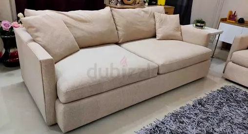 3 plus 2 seater sofa Set Crate&Barrel Lounge Deep