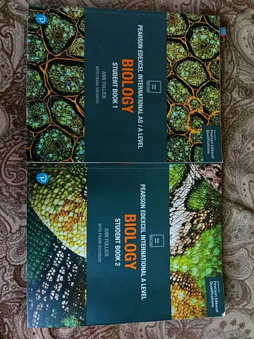 Edexcel A level biology books