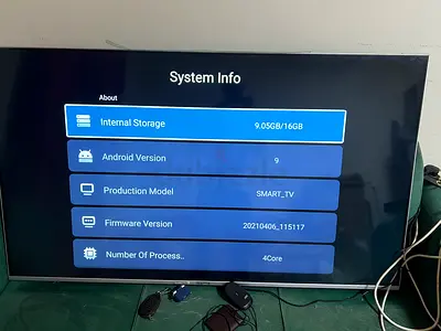 Geepas LED TV Specifications