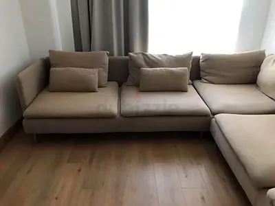 Perfect condition IKEA Sodhremn Corner L Shape Sofa Beige