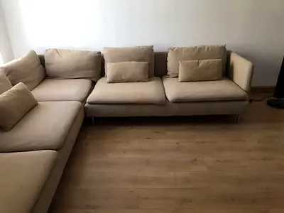 Perfect condition IKEA Sodhremn Corner L Shape Sofa Beige