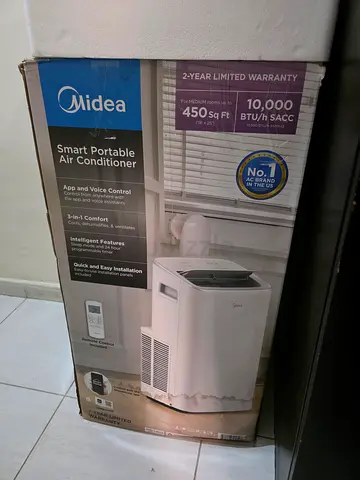 Midea 10,000 BTU Smart Portable Air Conditioner - New in Box