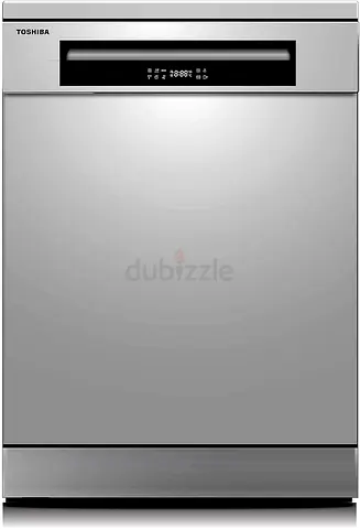New Toshiba Dishwasher 14-Place Settings with 6 Programs and Dual Wash Zone DW14F1(S)-R without Box