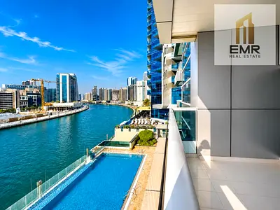 2BHK + Maids | Canal + Burj View | Vacant