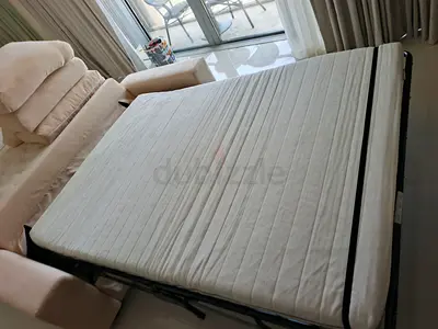 Ikea vimle beige color two seater sofabed