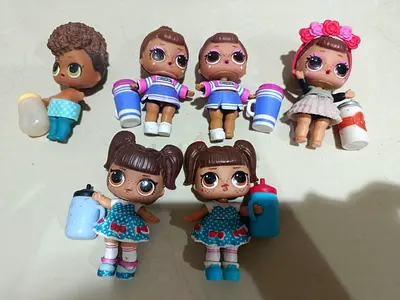 Lot of 7 LOL Surprise! Dolls — mixed styles, good condition