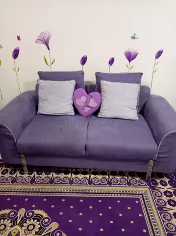 Pink Sofa 2 seats from IKEA
