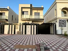 Villa for sale in Ajman Al Muwaileh, 5 master bedrooms, majlis, living room, and maid's room. Freeho