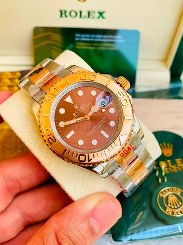 💕This is a Rolex Yacht-Master this full automatic 41 mm master quality Japanese  in Oystersteel