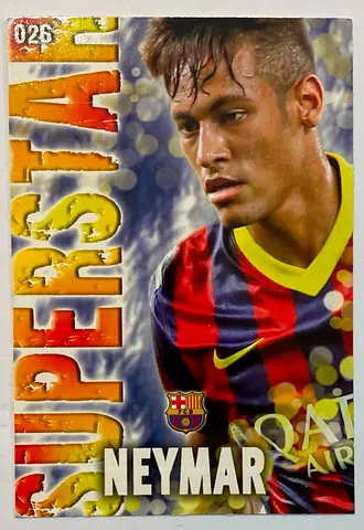 Neymar 2013-14 Mundicromo Las Fichas de la Liga 026