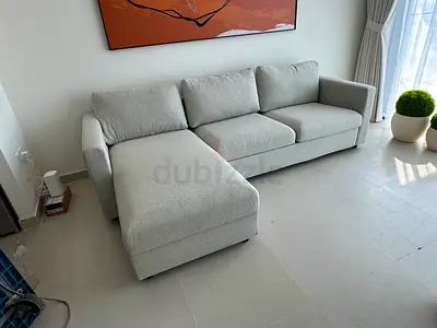 IKEA vimle L Shape Sofa Bed Beige