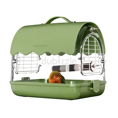 Luxury Transparent Bird Carrier Cage