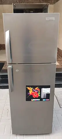 Super General double door Refrigerator, condition is perfectly working, silver color.