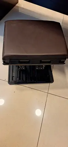 Adjustable Ergonomic Footrest/Stool - Height  Angle Adjustable