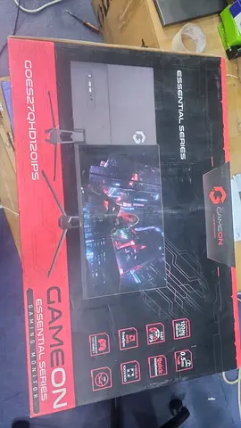 Game On 27 Inch QHD 2560x1440 120Hz 0.05ms 2.1 Hdmi AMD FreeSync Gaming Monitor