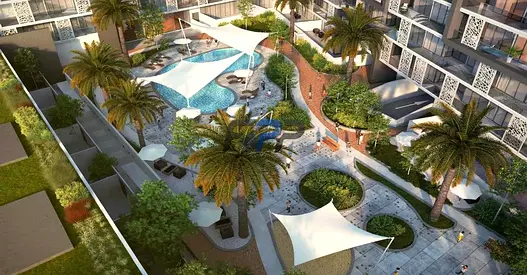 Luxury 3BR + Maid Corner Townhouse with Huge Terrace | The Gate, Masdar City