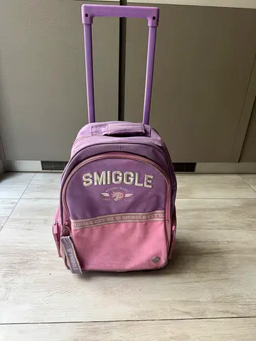 Smiggle Girls trolley school bag