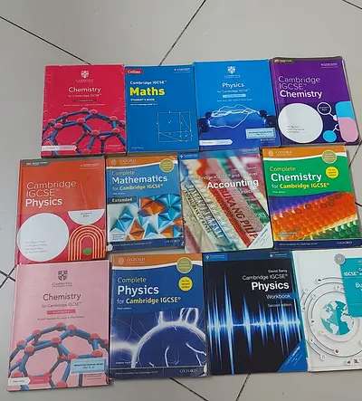 Igcse grade 10 and 11 textbooks for sale