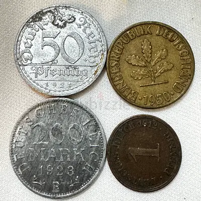114 to 76 Years Old German Collection (old antique coins)