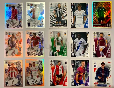 UCL Match Attax Bundle 2022-2026 - 200+ cards